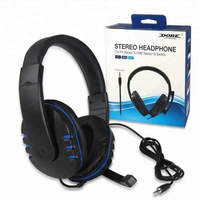dobe usb wired stereo headphone nintendo switch / ps4 headset