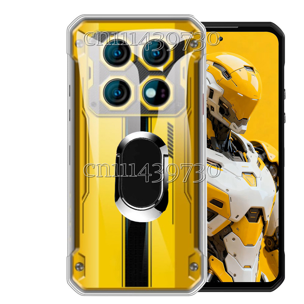 Shockproof Ring Holder For Oukitel WP60 Case Soft Silicone TPU Bracket Cover For Oukitel WP60