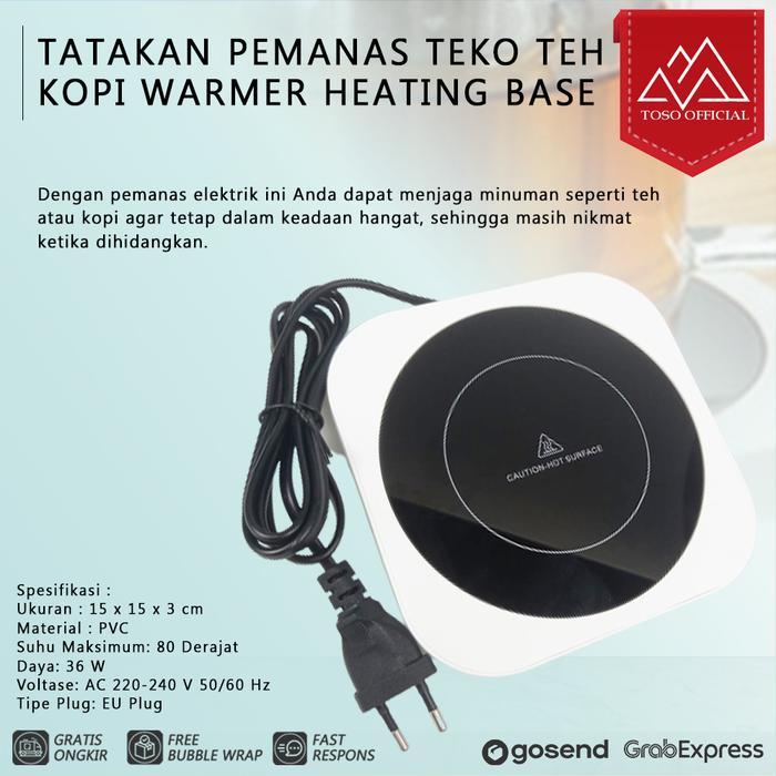 PEMANAS ELEKTRIK COFFEE CUP WARMER PENGHANGAT MINUMAN PEMANAS KOPI TEH