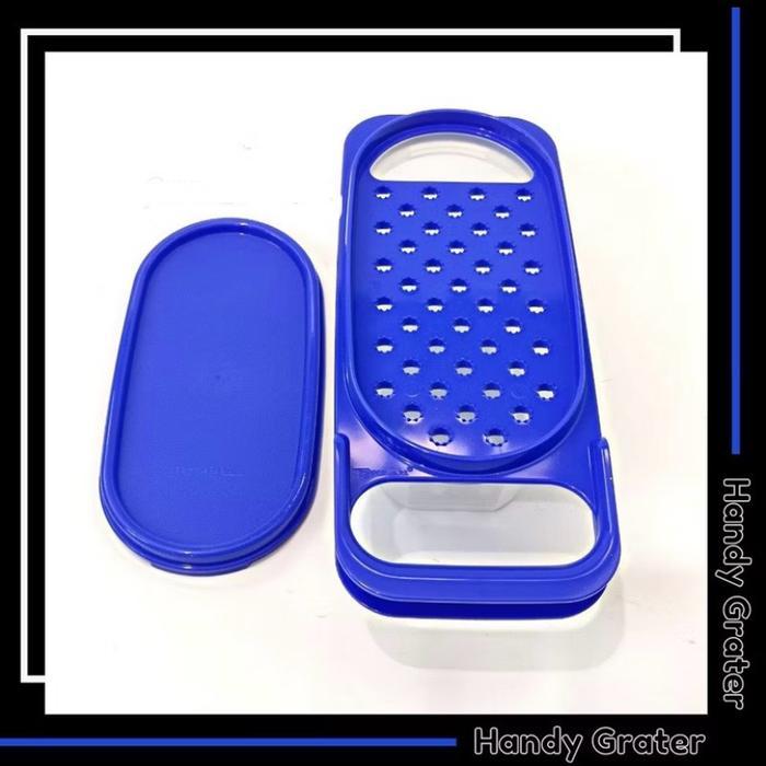 Big Sale Tupperware Handy Grater Parutan keju, wortel dll. - Biru