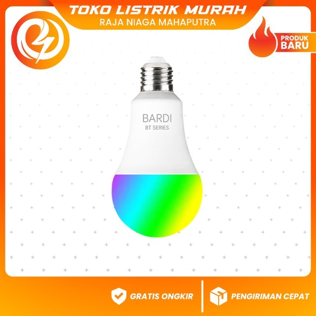 Bardi Smart Bluetooth Light Bulb 9W – Lampu Pintar RGB