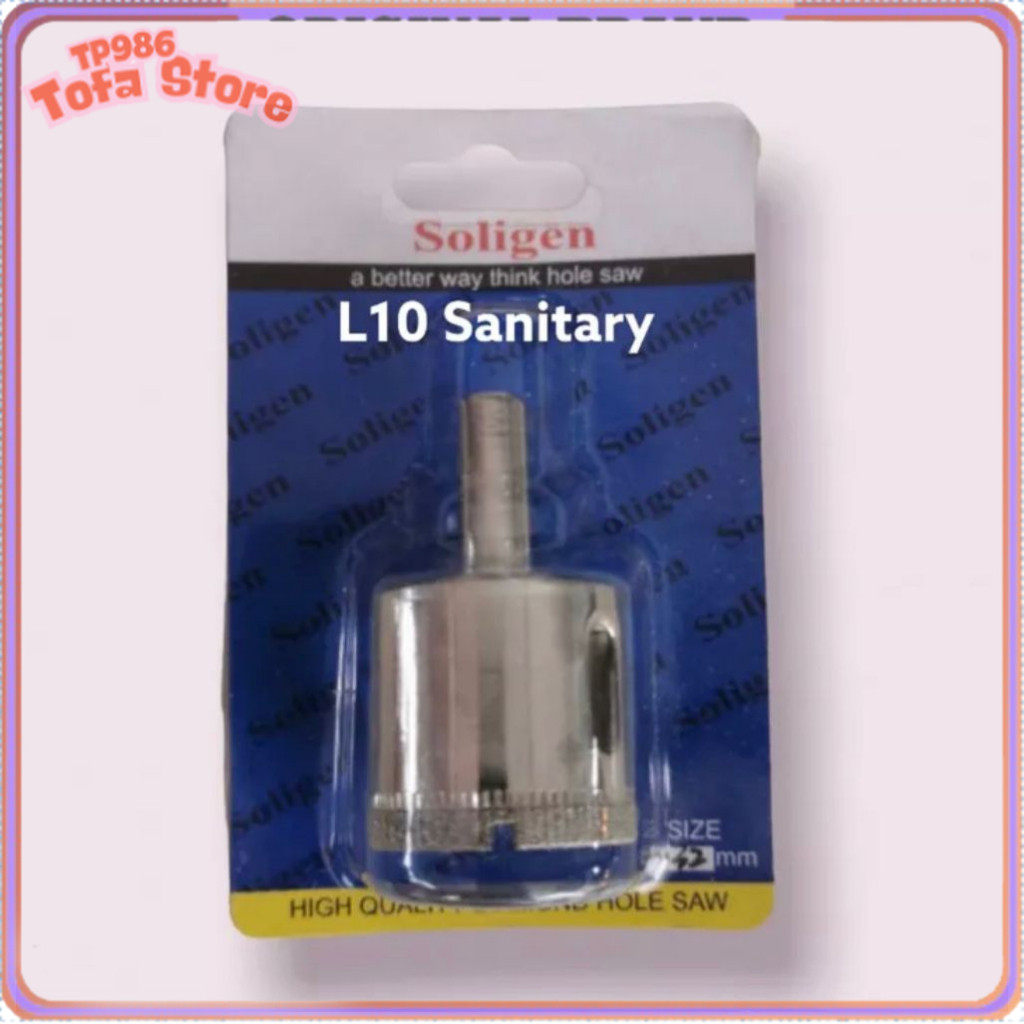 terlaris Mata Bor Kaca SOLIGEN 35mm / Mata Bor Kramik Granit 35mm SOLIGEN