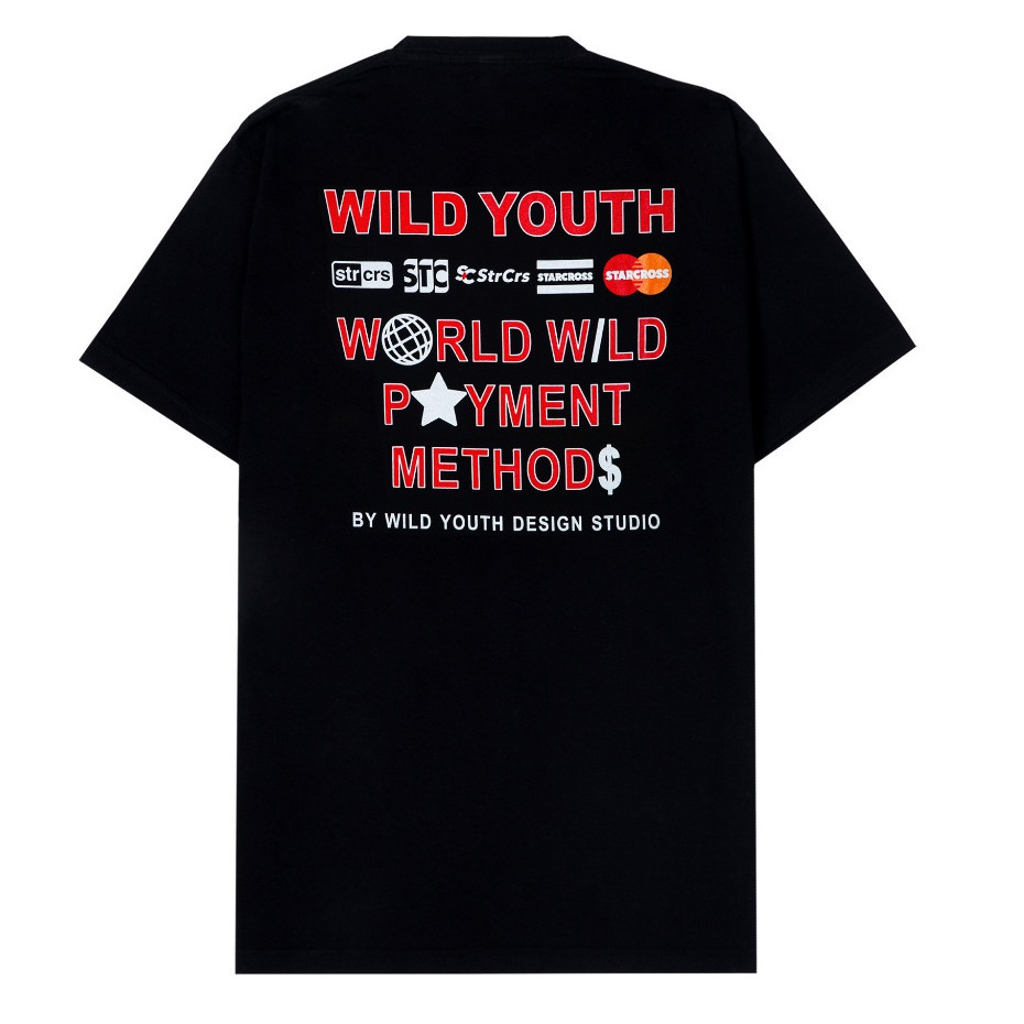 STARCROSS Kaos Pria - PAYMENT - Black Original