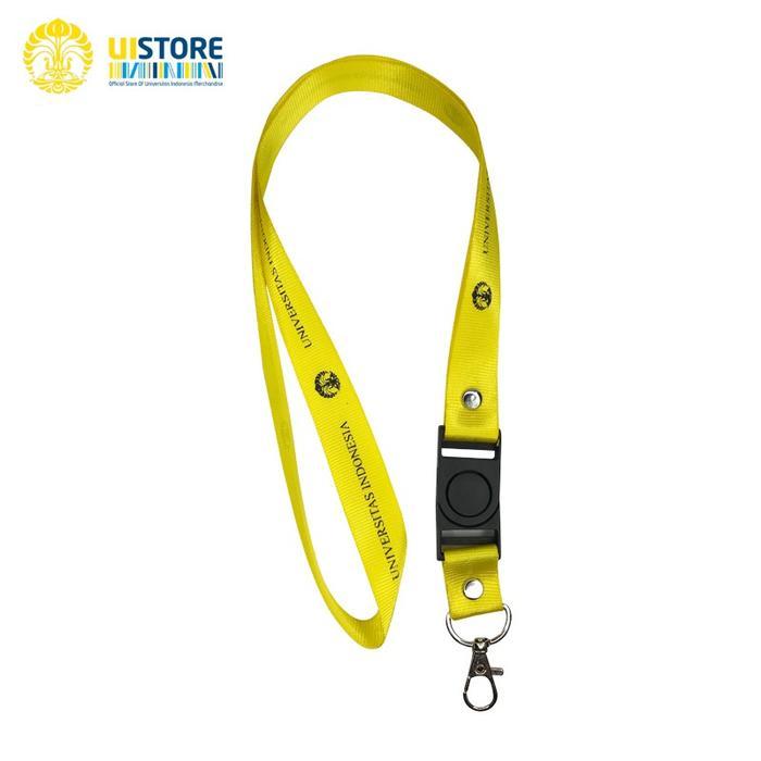 UI  | Lanyard Makara UI |  Merchandise Of Universitas Indonesia - Kuning
