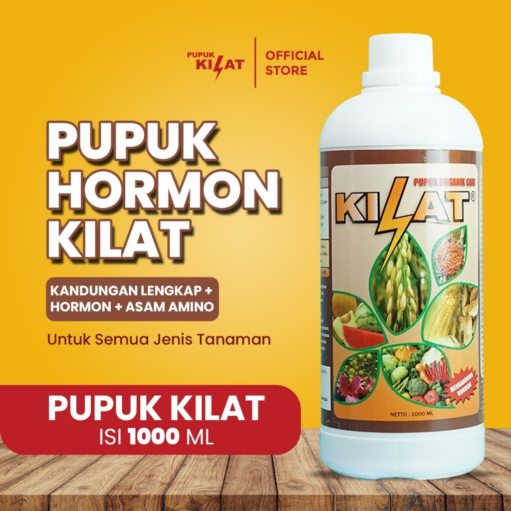 new - PUPUK KILAT - Pupuk Organik Kilat Hormon
