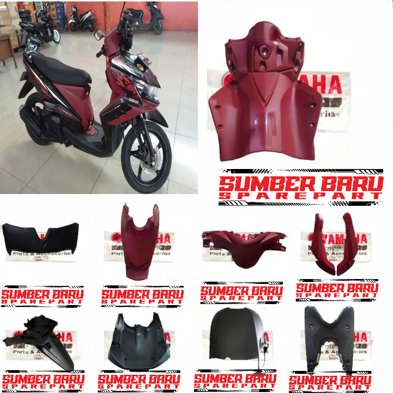 COVER BODY KASAR XEON GT 125 ORIGINAL YAMAHA