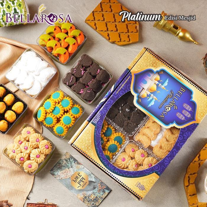 [ FYC - BOS ] PAKET KUE KERING - Hampers BELLAROSA Paket Kue Kering Aneka Cookies Kue Kering - PLATI