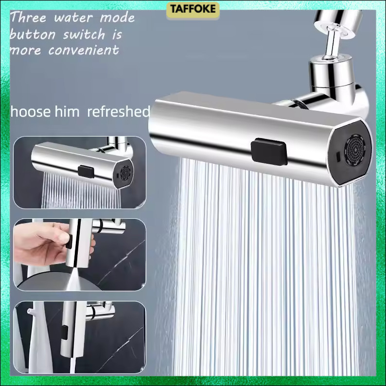 Keran Air Extender Faucet Water Outlet Universal 360 Degree - O2