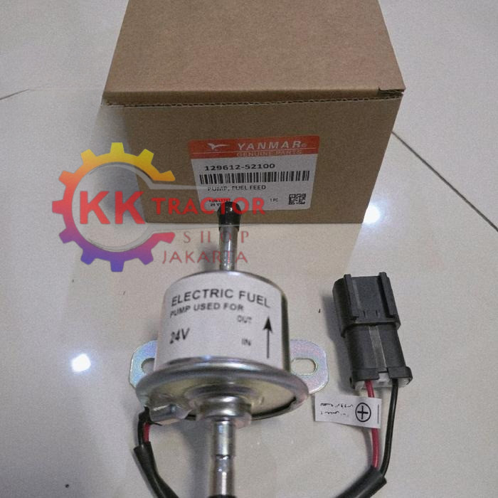 129612-52100  POMPA SOLAR 24V FUEL PUMP SOCKET BESAR