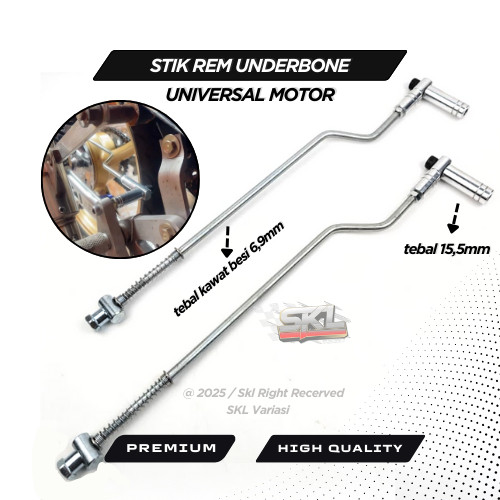 Stik Tiang Kawat Lidi Gagang Rem Step Footstep Underbone Universal Rx King F1zr Jupiter