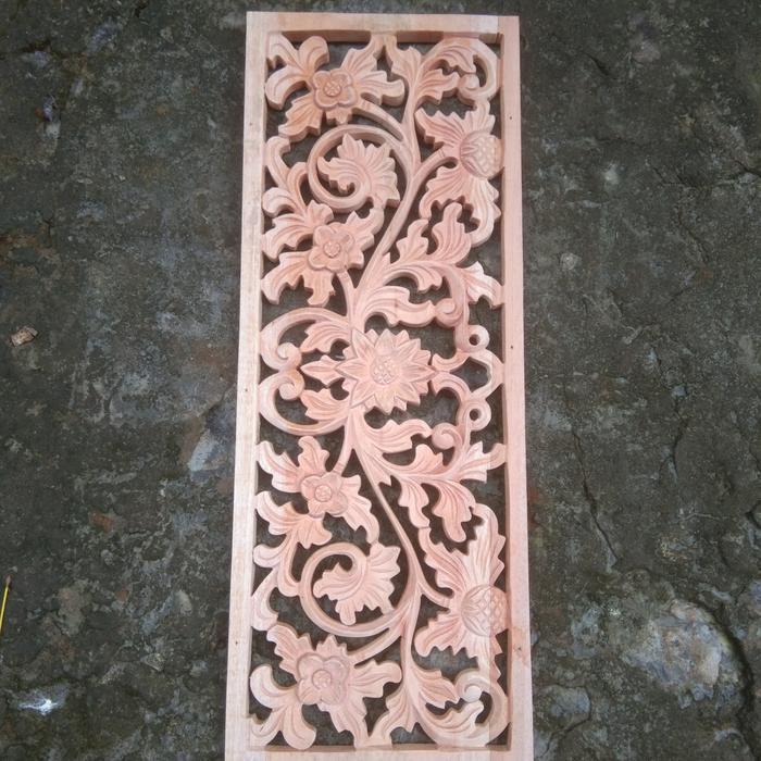 ukiran tempel kayu hiasan dinding ukir gebyok