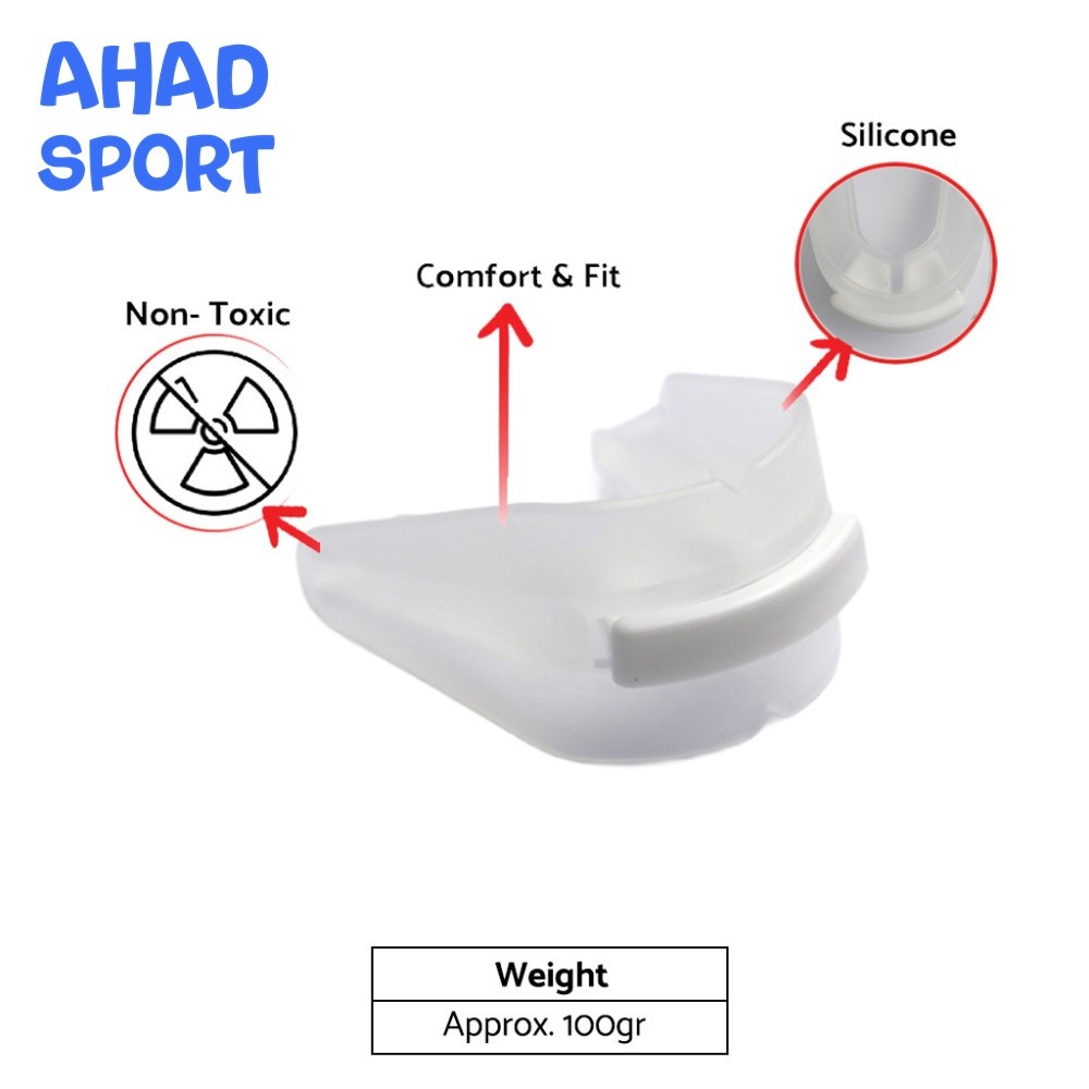 Gum shield Gamsil Double Pelindung Gigi Mouthguard Dewasa ROX