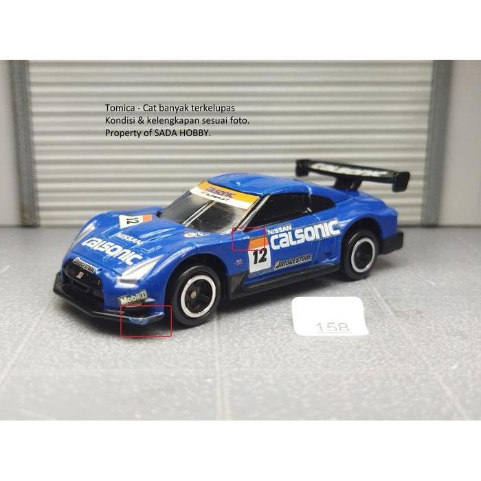 Nissan Calsonic GT-R R35 Tomica Diecast Miniatur