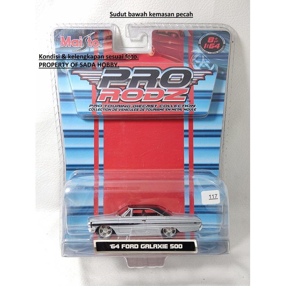Maisto Pro Rodz '64 Ford Galaxie 500 Silver