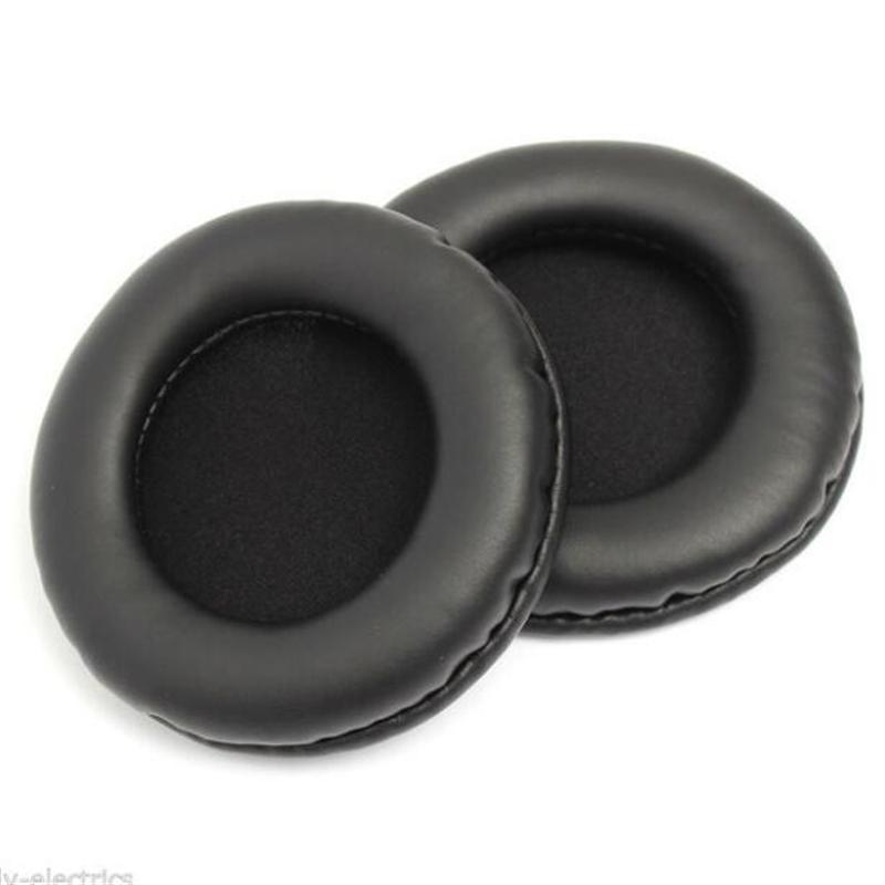 90mm leather ear pads cushions 9cm earpads sponge earmuff covers for Sony MDR V700DJ V700 PRO700 Pio