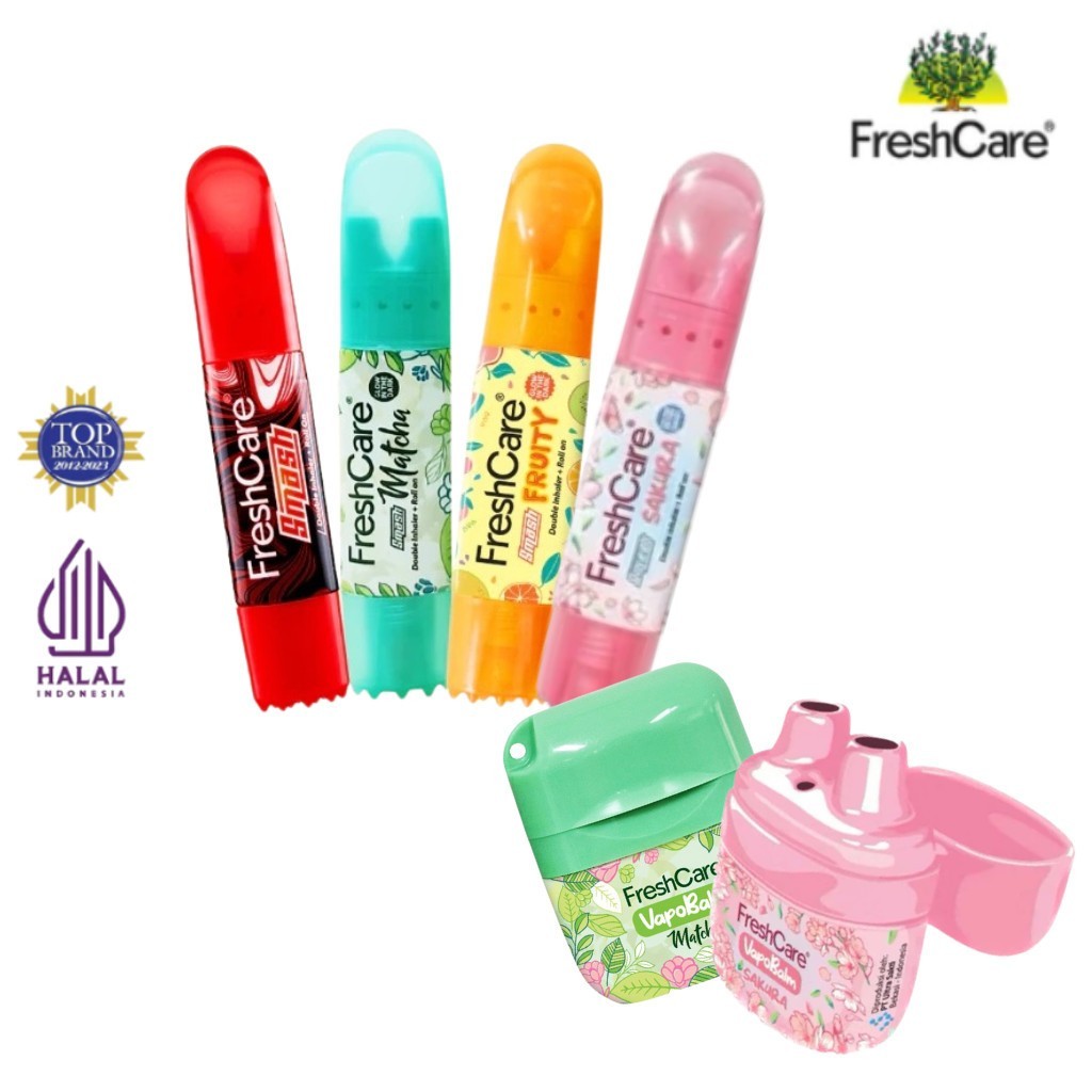 Freshcare Series | Freashcare Smash 4 in 1 | Freshcare Roll On | Freshcare Vapo Balm Matcha | Freshc