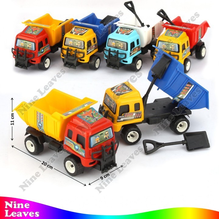 Mainan Anak Truk Dump 20 cm F/W + Sekop Truck Pasir Batu