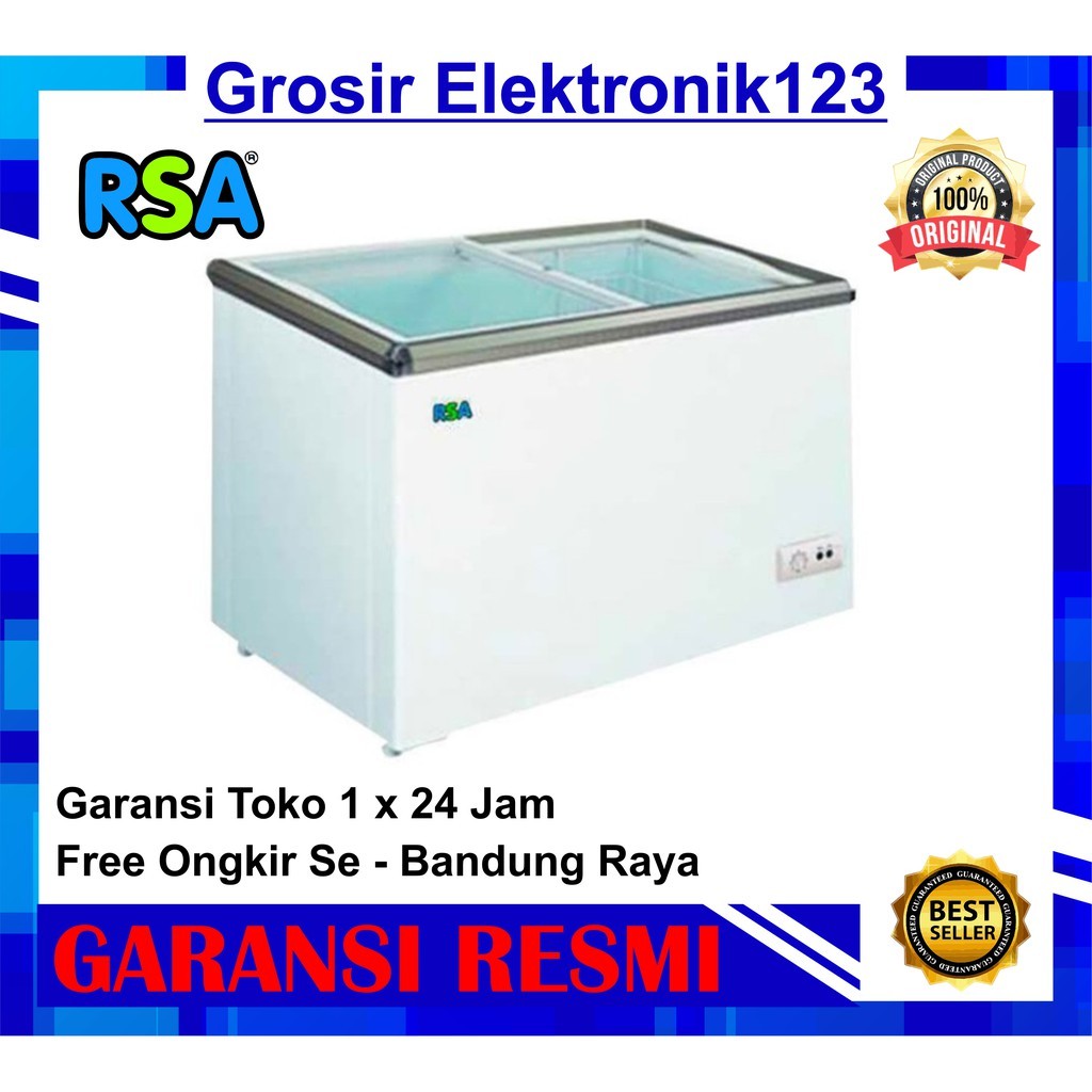 FREEZER RSA SLIDING FLAT GLASS FREEZER XS-320 XS 320