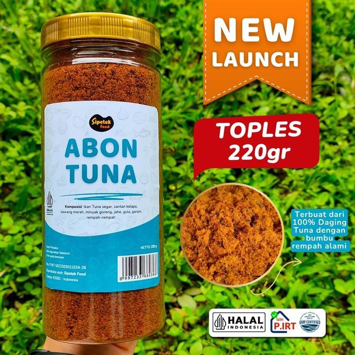 Abon Sapi, Abon Ayam, Abon Tuna 100% Daging Asli Original Abon Anak | Sipetek Food - Abon Tuna