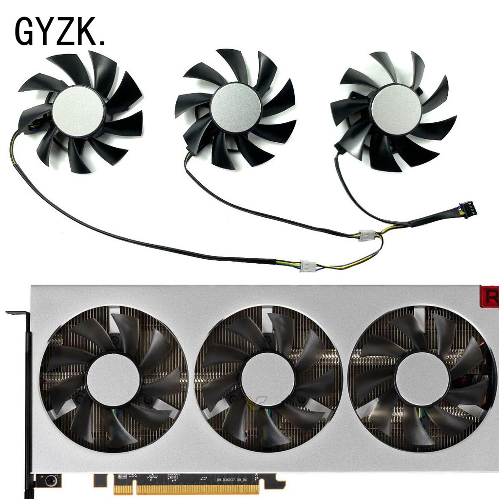 New For AMD Radeon VII Graphics Card Replacement Fan FD8015H12S