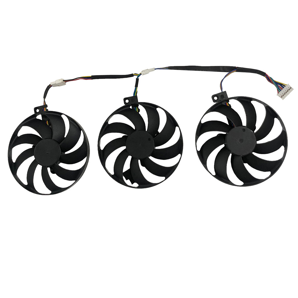 3Pcs/Set,T129215SU,Replace PLD09210S12H,GPU Card Fans,For ASUS ROG STRIX  RTX 2080 2080Ti RTX2080 RT