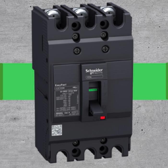 MCCB / NFB Schneider 3P 20A 10kA EZC100F3020