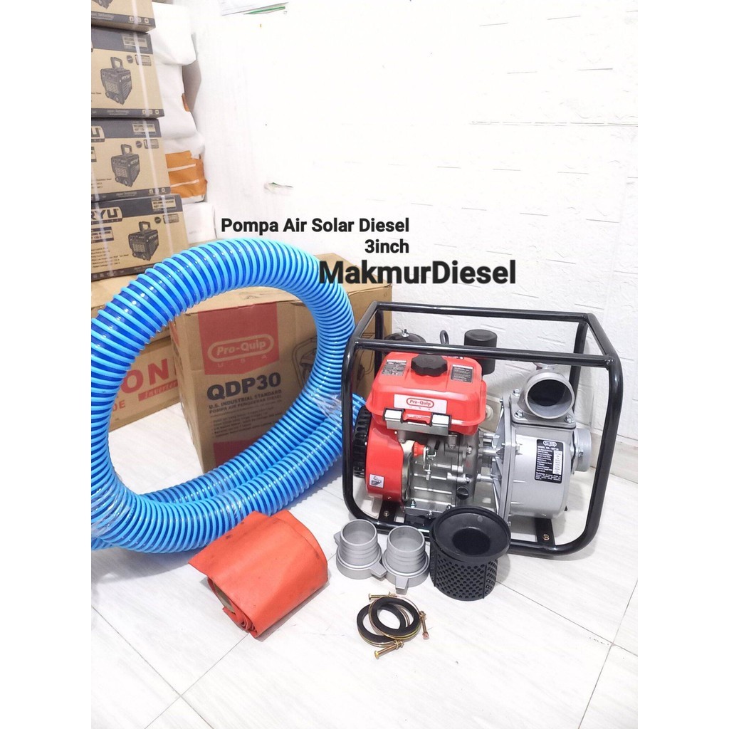 Mesin Pompa Air Diesel (Solar) 3" QDP30 PRO-QUIP
