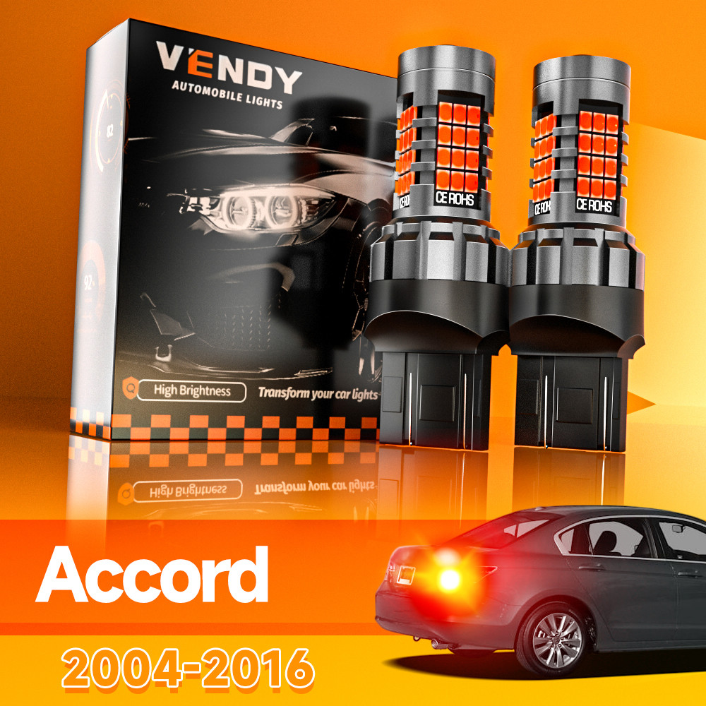 2pcs Lampu Rem LED Untuk Honda Accord 7 8 9 2004-2016 2005 2006 2007 2008 2009 2010 2011 2012 2013 2