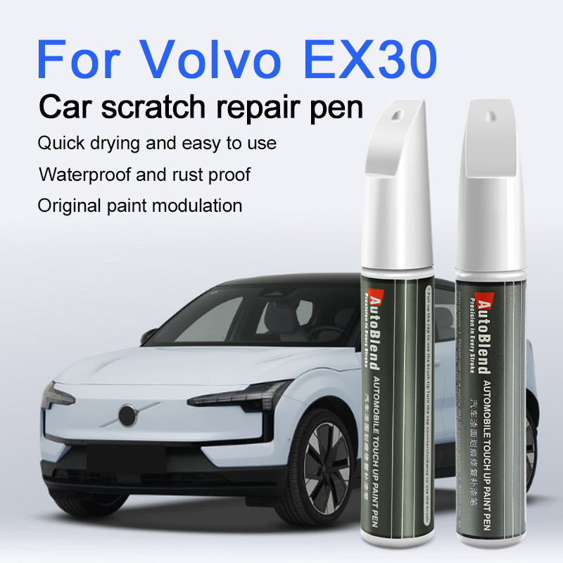 Pena Perbaikan Cat dan Penghilang Goresan untuk Volvo EX30, Proses Pabrik, Pencocokan Warna, Alat Pe