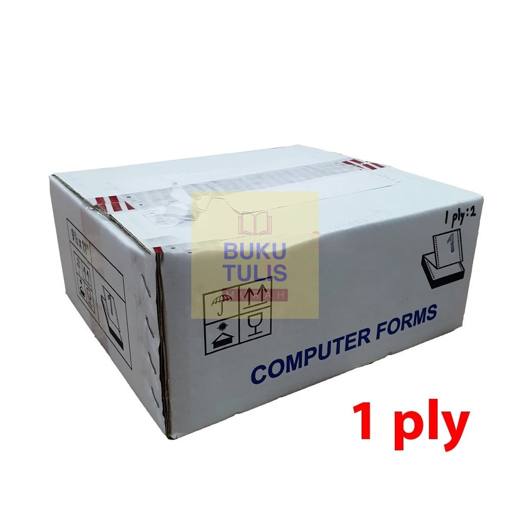 CONTINUOUS FORM 9.5 x 11" 1 PLY Kertas Computer NCR