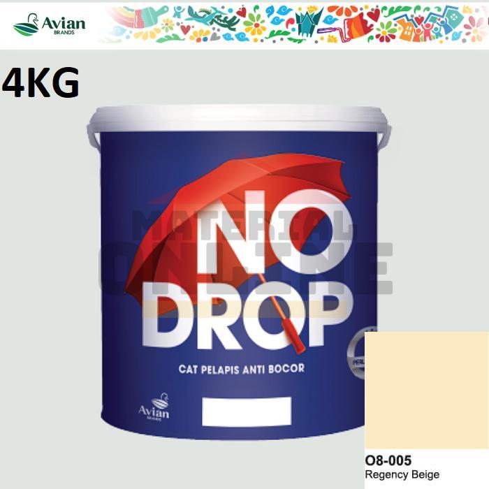 Nodrop No Drop Tinting 4kg 4 Kg O8-005 Regency Beige Galon