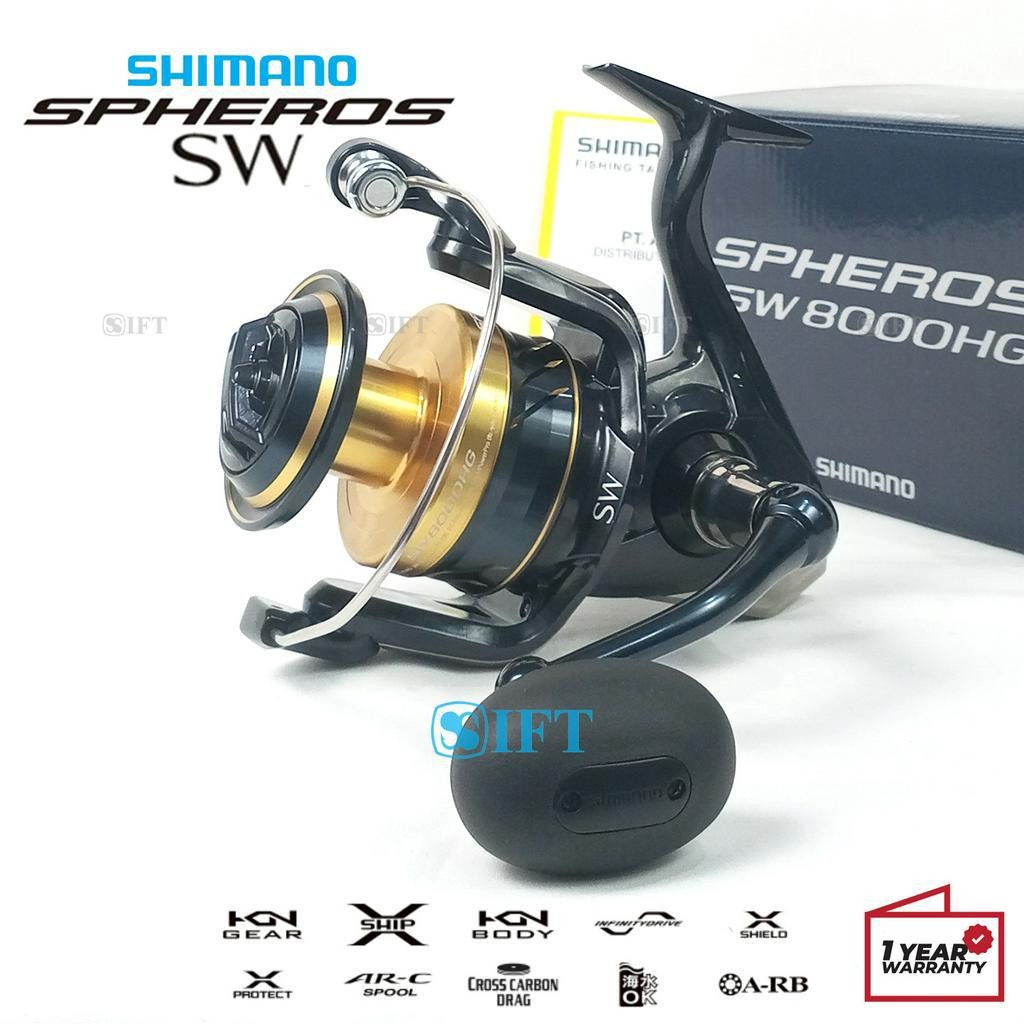 Reel SHIMANO SPHEROS SW [21] 5000 s/d 20000 | Hagane | Laut Jigging [21] Resmi | IFT PANCING