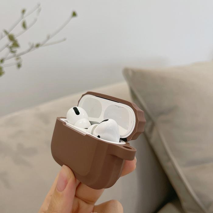Leisure Series Case Airpods Pro 2 Case Airpods 3 - DARK BROWN, AIRPODS PRO/2