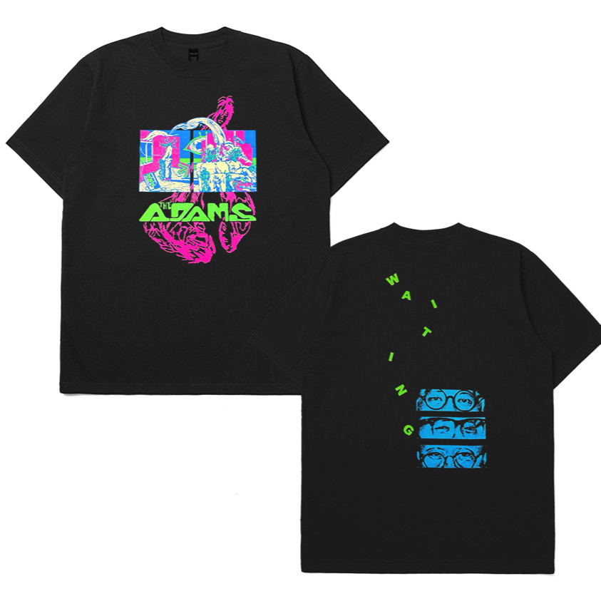 T-Shirt Band The adams Waiting