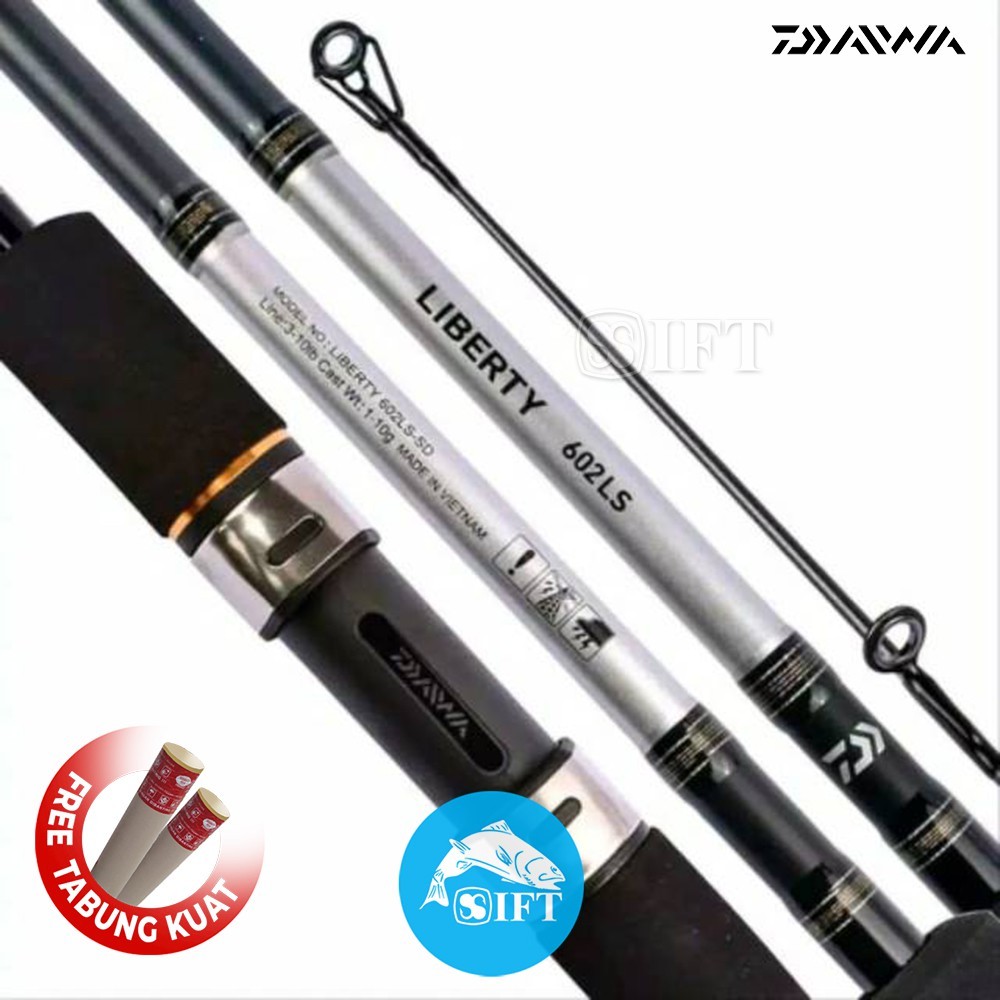 Joran Daiwa LIBERTY 562LS - 602LS | 165CM - 180CM | Light | Spinning | SM Tower