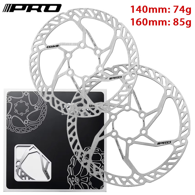 Rotor Rem Cakram Sepeda MTB Ringan IIIPRO 140/160mm, Rotor Rem Hidrolik Sepeda, Cakram Rotor Baja Ta