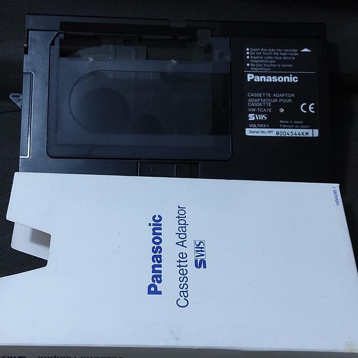 PANASONIC VHS Cassette Adapter VW-TCA7 from Japan International Version s svhs