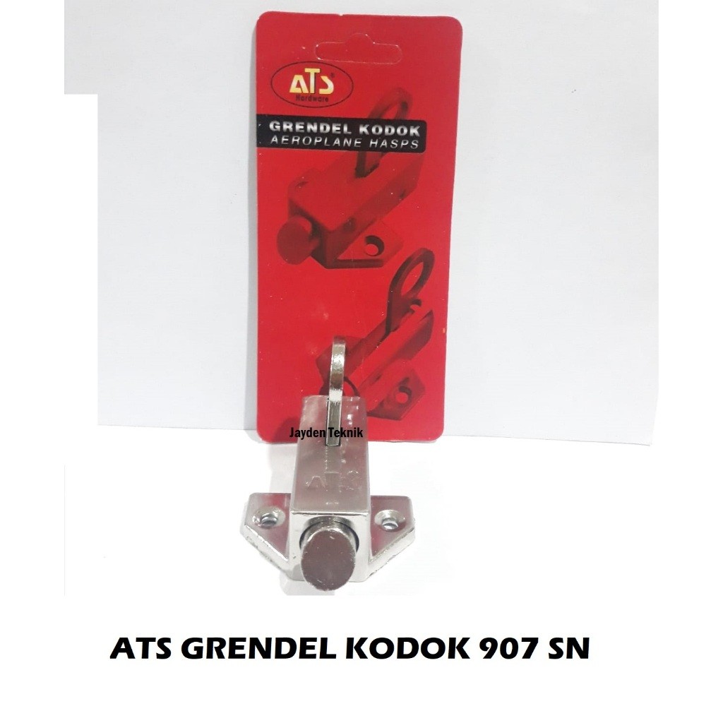 ATS grendel kodok 907 & 808 warna satin slot jendela kunci selot