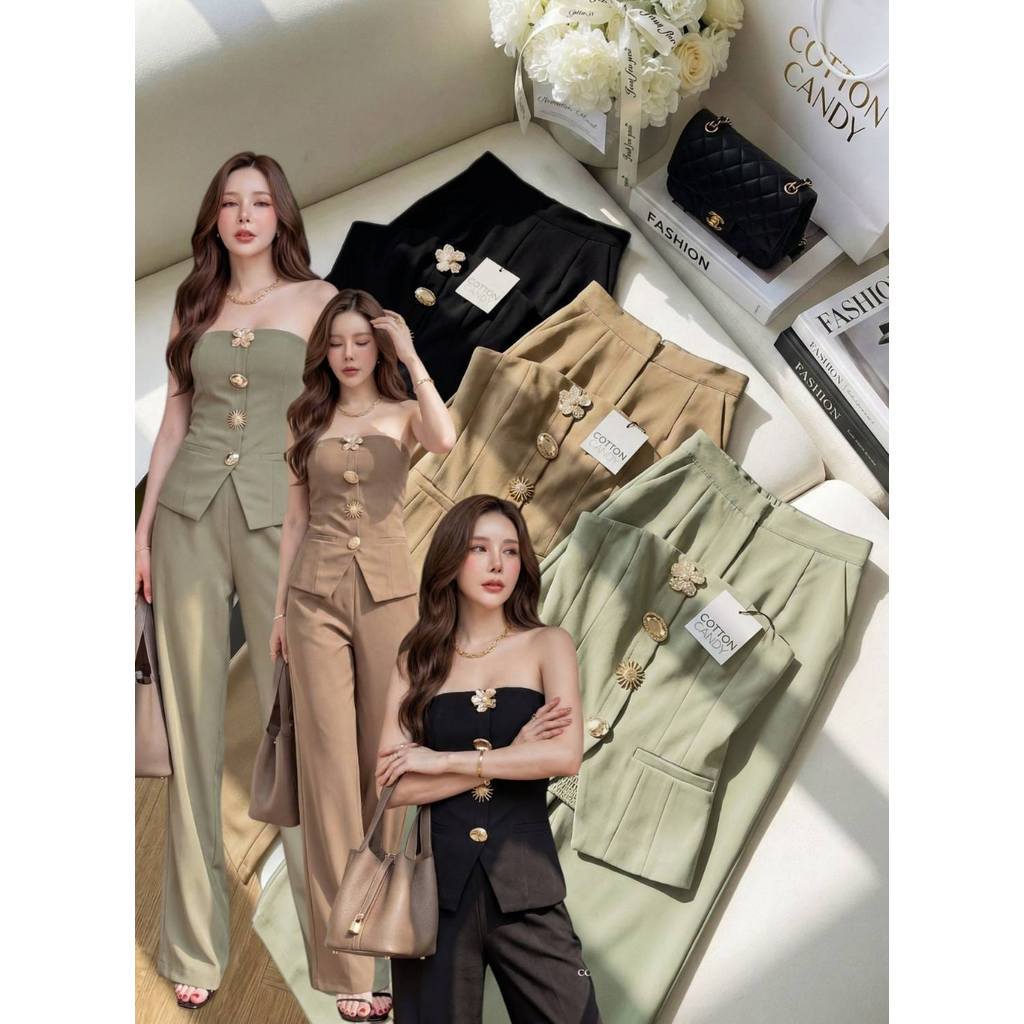 New  Leya korea​ set COTTON CANDY ( IMPORT BANGKOK )