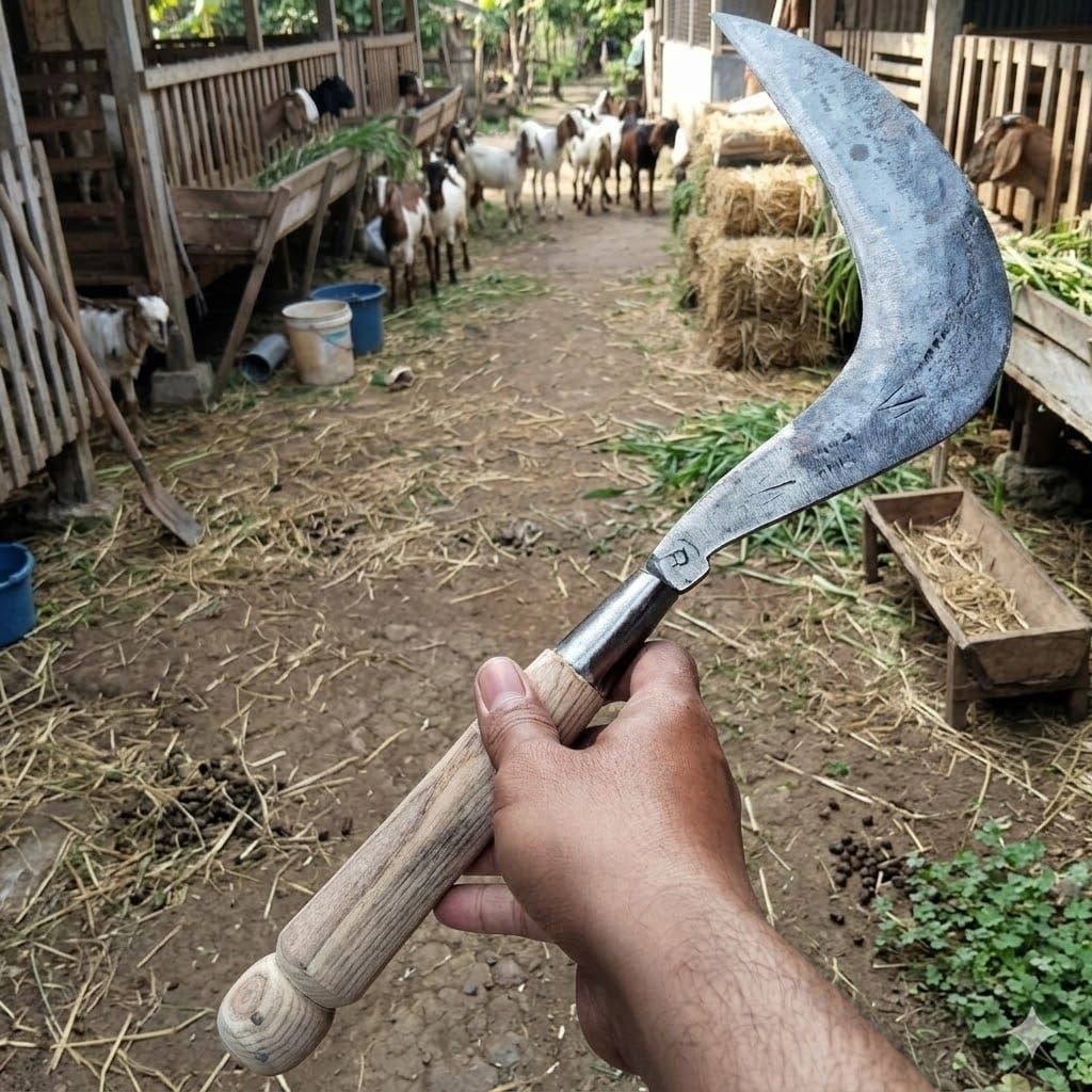 Pengaritan Sabit Rumput Tebas Ringan Wojo Tembus kuat