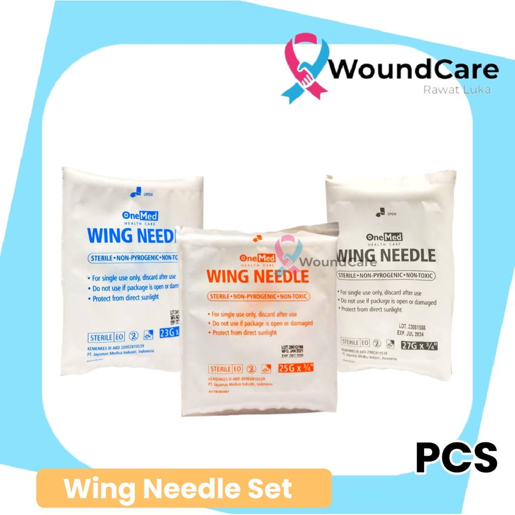 Wing Needle Set Scalp Vein / Pcs W20