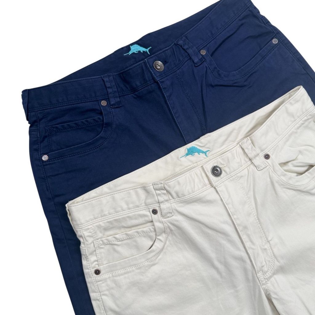 CELANA JEANS CHINO TOMMY BAHAMA | BORACAY 5 POCKET PANTS | SIZE EROPA