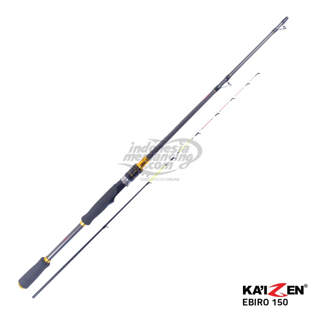 Joran Spinning Kaizen Ebiro 150cm | 165cm | 180cm | Joran Udang | IM Pro