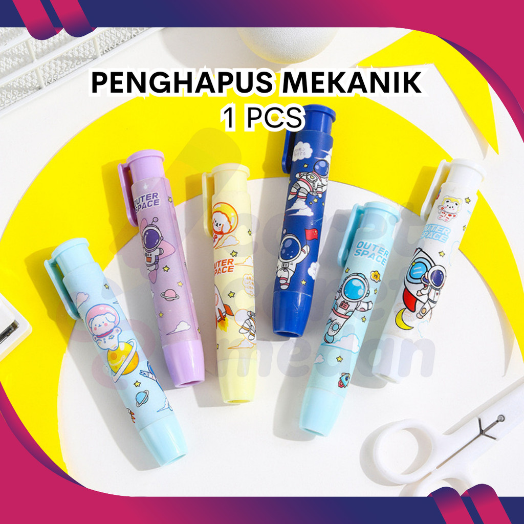 PENGHAPUS MEKANIK FANCY KARAKTER | PENGHAPUS LIPSTIK MEKANIK