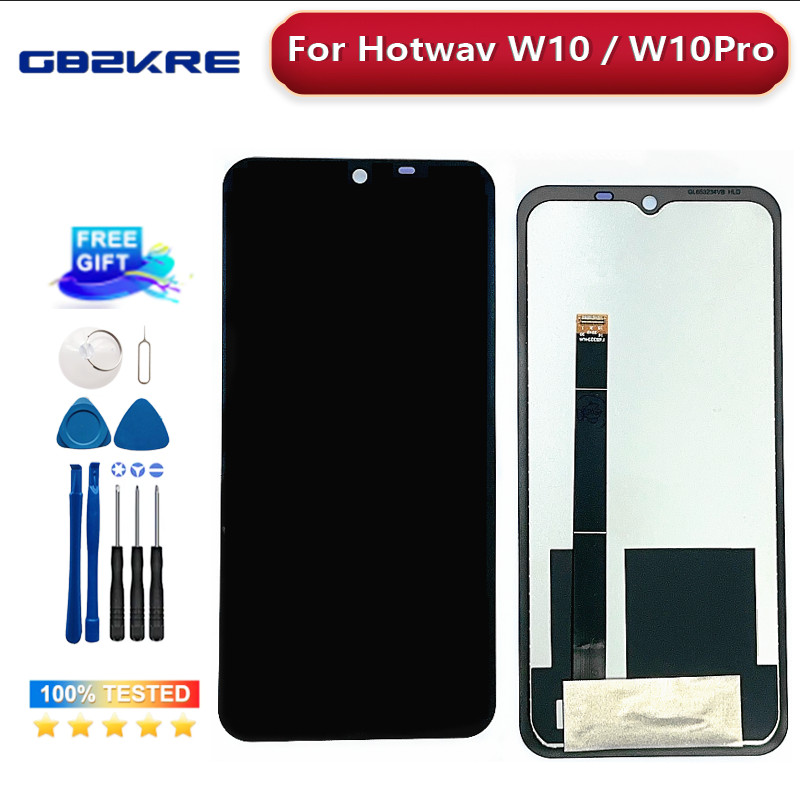6.53 Ines Replacement Tela Lcd Aplicaçāo For Hotwav W10 / W10Pro LCD splay +Tou Screen gitizer Assem