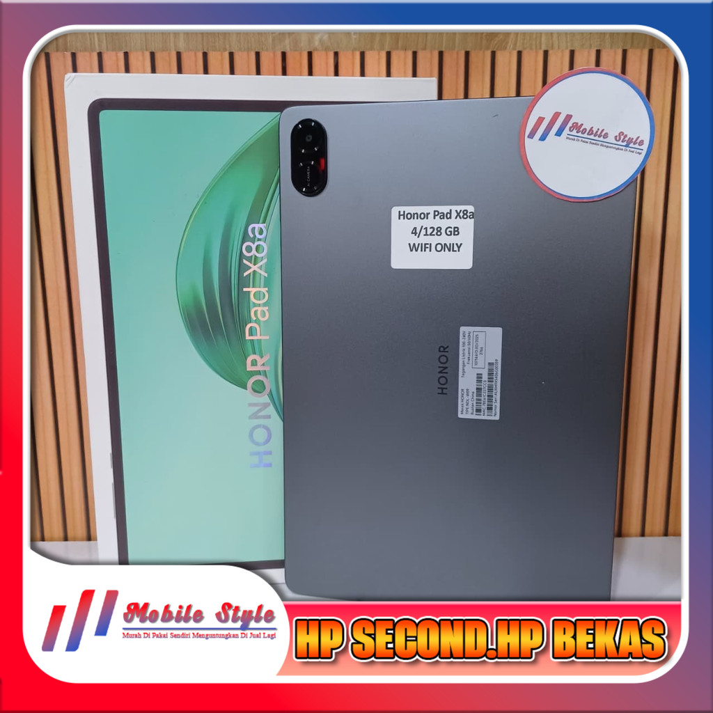 Honor Pad X8A Ram 4 Rom 128GB Second Mobile Style Store