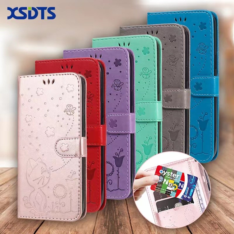 Casing Huawei Y6 Y7 Prime 2018, Casing Huawei Y6S Y9S Y9 Prime 2019 Model Flip Bahan PU Leather, Dom