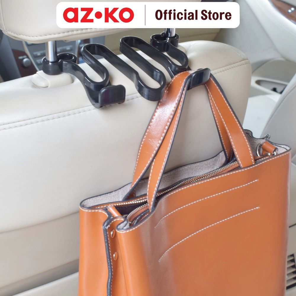 AZKO Otto Klasse Hook Head Rest Mobil Car Head Rest Hook Pengait Tas Kantong Serbaguna Mobil Gantung