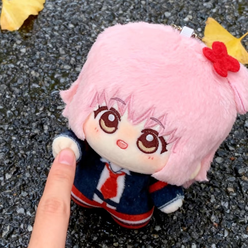 10cm Anime Shugo Chara Hinamori Yoru Amu Starfish Cosplay Printing Nunu Body Cotton Stuffed Cute Dol