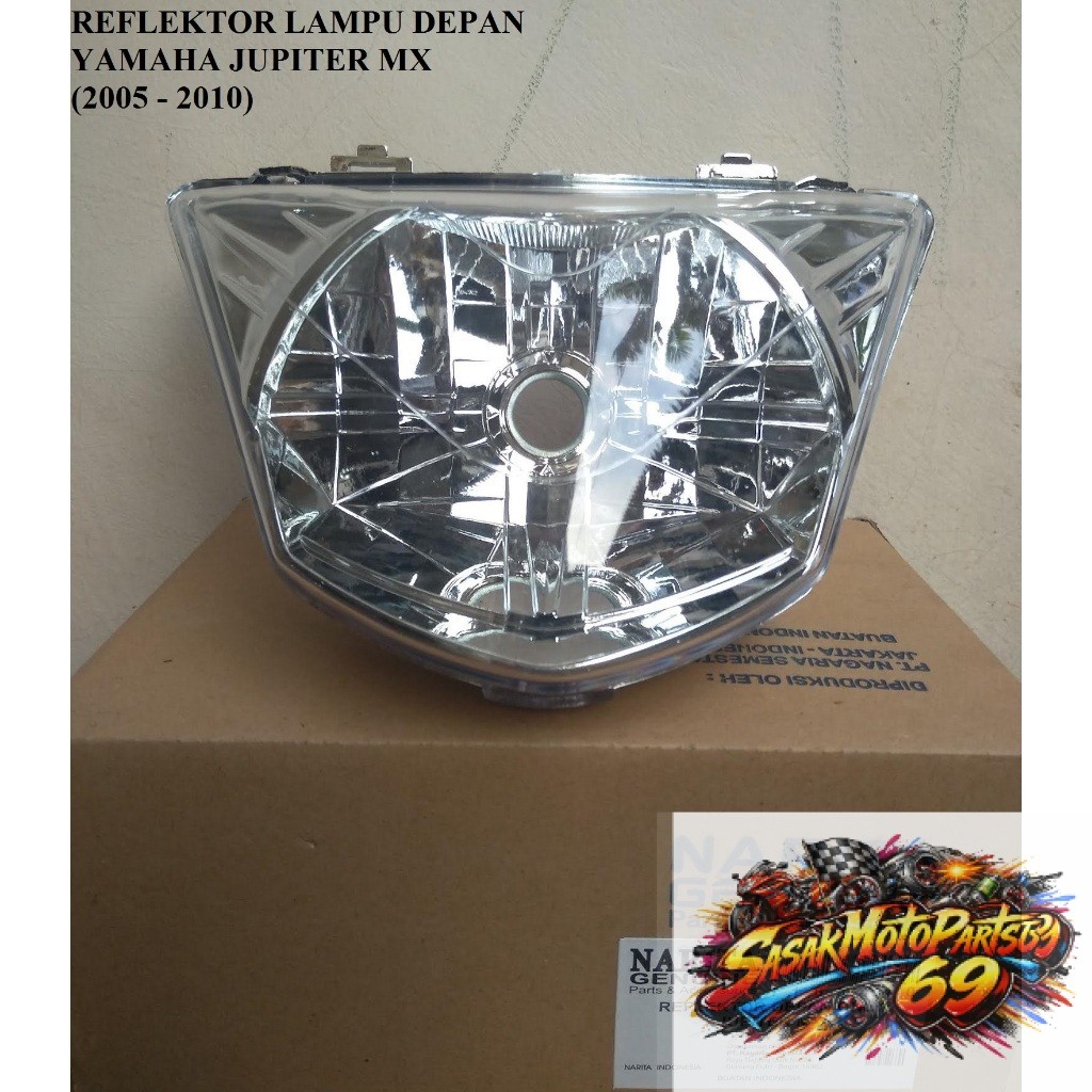 Reflektor Lampu Depan Jupiter MX Lama Lampu + Mika Depan Jupiter MX Old